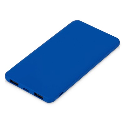 Купить Внешний аккумулятор Powerbank C1, 5000 mAh, синий с нанесением логотипа
