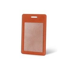 Вертикальный карман из экокожи для карты Favor, оранжевый