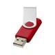 Купить USB-флешка на 16 Гб Rotate Basic, красный с нанесением логотипа