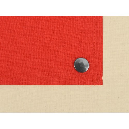 Купить Складная хлопковая сумка для шопинга Gross с карманом, красный с нанесением логотипа