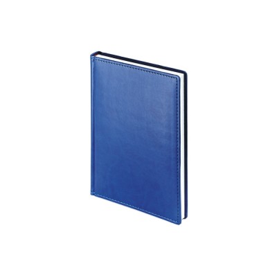 Купить Ежедневник недатированный А4 Velvet, синий с нанесением логотипа