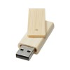 Купить Rotate, USB-накопитель объемом 4 ГБ из бамбука, бежевый с нанесением логотипа