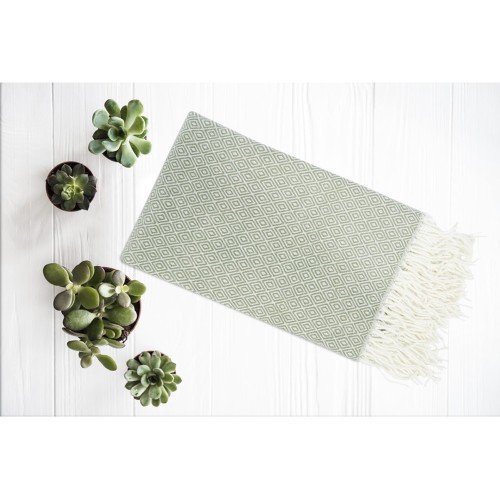 Купить Летнее одеяло Zinnia, зеленый с нанесением логотипа