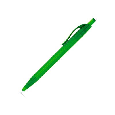 Купить MARS CRYSTAL. Шариковая ручка с зажимом, зеленый с нанесением логотипа