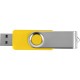 Купить Флеш-карта USB 2.0 32 Gb Квебек, желтый с нанесением логотипа