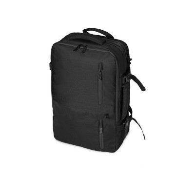 Купить Водостойкий рюкзак-трансформер Convert для ноутбука 15, черный с нанесением