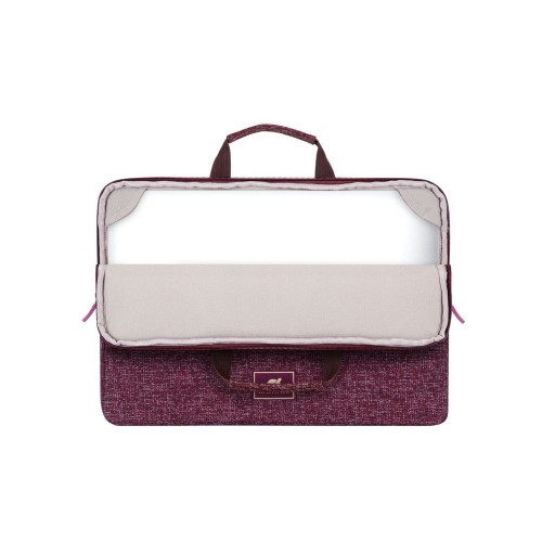Купить RIVACASE 7913 burgundy red чехол для ноутбука 13.3 с нанесением логотипа