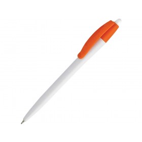Ручка шариковая Celebrity Пиаф белая/оранжевая
