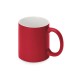 Купить Кружка-хамелеон Magic матовая, красный/белый с нанесением логотипа
