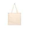 Купить Эко-сумка Pheebs с клинчиком, изготовленая из переработанного хлопка, плотность 210 г/м2, natural с нанесением логотипа
