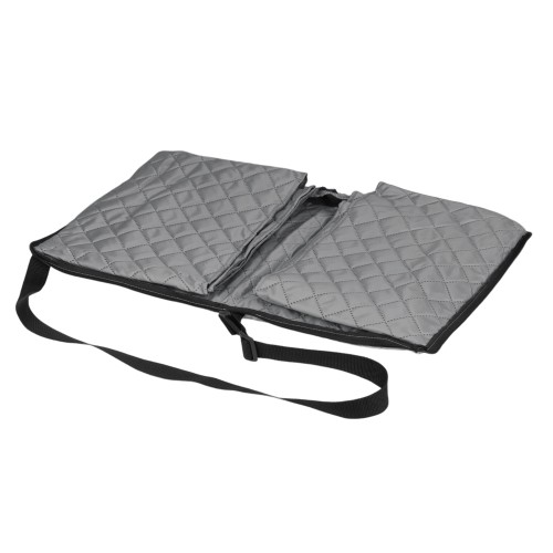 Купить Плед для пикника Ridge, 115 х 140 см, серый с нанесением логотипа