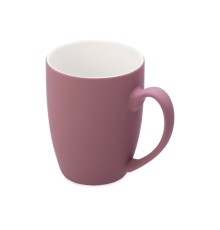 Кружка с покрытием soft-touch Tulip Gum, пыльно-розовый