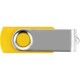 Купить Флеш-карта USB 2.0 32 Gb Квебек, желтый с нанесением логотипа