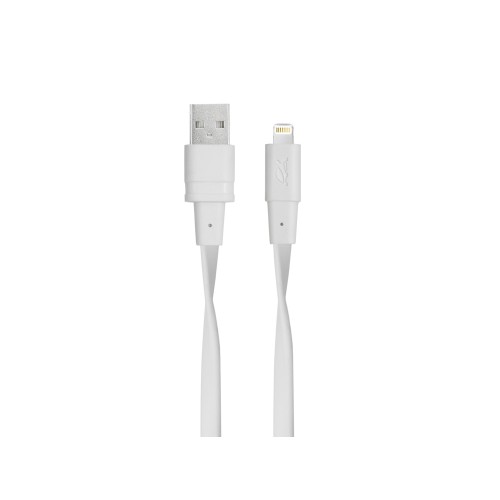 Купить Кабель Lightning MFi 1.2м WT12, белый с нанесением логотипа