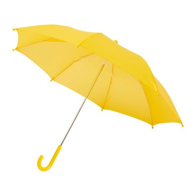Купить Детский 17-дюймовый ветрозащитный зонт Nina, желтый с нанесением