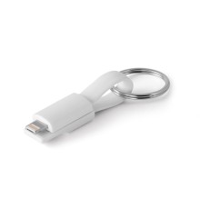 RIEMANN. USB-кабель с разъемом 2 в 1, Белый