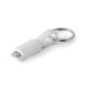 Купить RIEMANN. USB-кабель с разъемом 2 в 1, Белый с нанесением логотипа