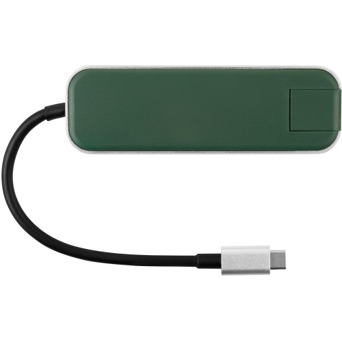 Купить Хаб USB Rombica Type-C Chronos Green с нанесением логотипа