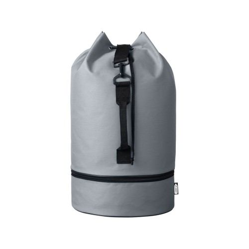 Купить Idaho, спортивная сумка из переработанного PET-пластика, серый с нанесением логотипа