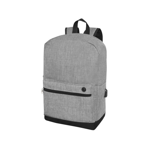 Купить Бизнес-рюкзак для ноутбука 15,6 Hoss, heather medium grey с нанесением логотипа