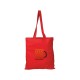 Купить Сумка хлопковая Carolina, красный с нанесением логотипа