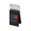 Купить Кошелек-подставка для телефона RFID премиум-класса, черный с нанесением логотипа