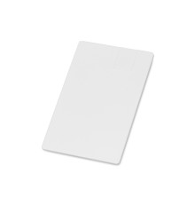 Флеш-карта USB 2.0 16 Gb в виде пластиковой карты Card, белый
