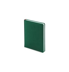 Ежедневник недатированный А6+ Velvet, темно-зеленый