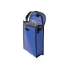 Купить Сумка-холодильник Reviver на липучке из нетканого переработанного материала, синий с нанесением логотипа