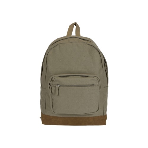 Купить Рюкзак Shammy с эко-замшей для ноутбука 15, бежевый с нанесением логотипа