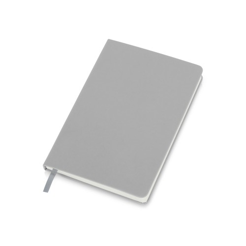 Купить Подарочный набор c блокнотом С1, ручкой и повербанком 5000 mAh,  серый с нанесением логотипа