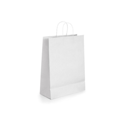 Купить GRANT. Пакет из крафт-бумаги, Белый с нанесением логотипа