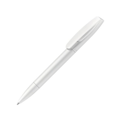 Купить Шариковая ручка из пластика Coral, белый с нанесением логотипа