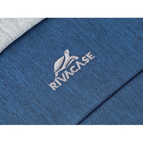 Купить RIVACASE 7562 grey/dark blue рюкзак для ноутбука 15.6'', серый/темно-синий с нанесением логотипа