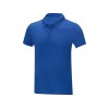 Купить Мужская стильная футболка поло с короткими рукавами Deimos, синий с нанесением логотипа