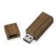Купить Флеш-карта USB 2.0 16 Gb Woody с магнитным колпачком, темное дерево с нанесением логотипа