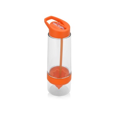 Купить Бутылка для воды Фреш, оранжевый с нанесением логотипа