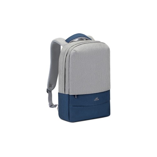 Купить RIVACASE 7562 grey/dark blue рюкзак для ноутбука 15.6'', серый/темно-синий с нанесением логотипа