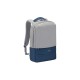 Купить RIVACASE 7562 grey/dark blue рюкзак для ноутбука 15.6'', серый/темно-синий с нанесением логотипа
