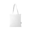 Купить Zeus эко-сумка из нетканого материала, переработанного по стандарту GRS, объемом 6л - Белый с нанесением логотипа