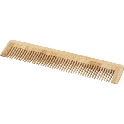Купить Бамбуковая расческа для волос Hesty, natural с нанесением логотипа