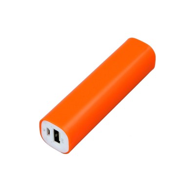 PB030 Универсальное зарядное устройство power bank  прямоугольной формы. 2200MAH. Оранжевый