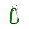 Купить Карабин с брелоком, зеленый с нанесением логотипа