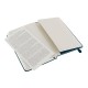 Купить Записная книжка Moleskine Classic (в линейку) в твердой обложке, Pocket (9x14см), голубой сапфир с нанесением логотипа