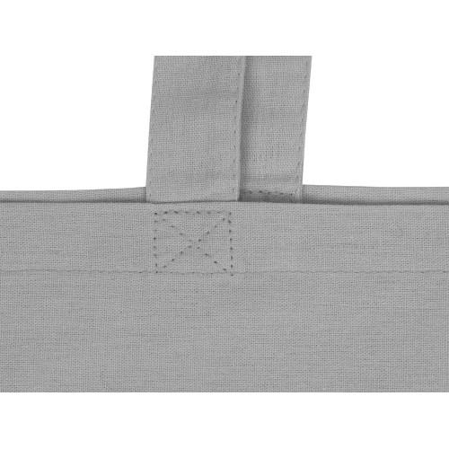 Купить Сумка для шопинга Carryme 140 хлопковая, 140 г/м2, серый с нанесением логотипа