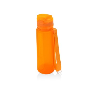Купить Складная бутылка Твист 500мл, оранжевый с нанесением