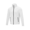 Купить Мужская флисовая куртка Zelus, белый с нанесением логотипа