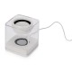 Купить Портативная колонка Xoopar модель iLO Speaker STEREO 10 Вт, белый с нанесением логотипа