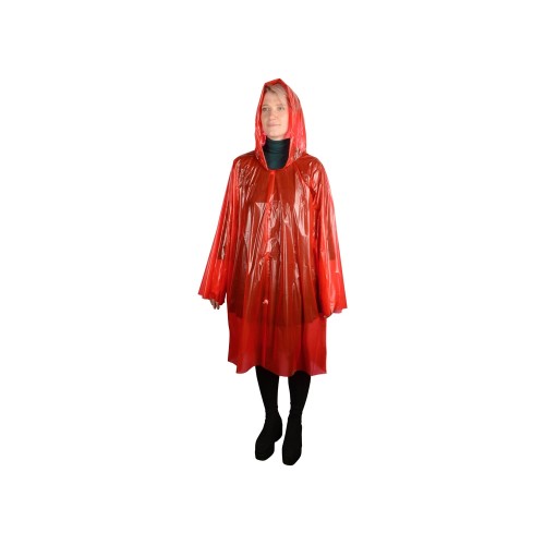 Купить Дождевик Rainfall, красный с нанесением логотипа