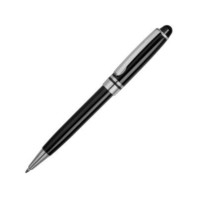 Купить Ручка шариковая Ливорно черный металлик с нанесением логотипа